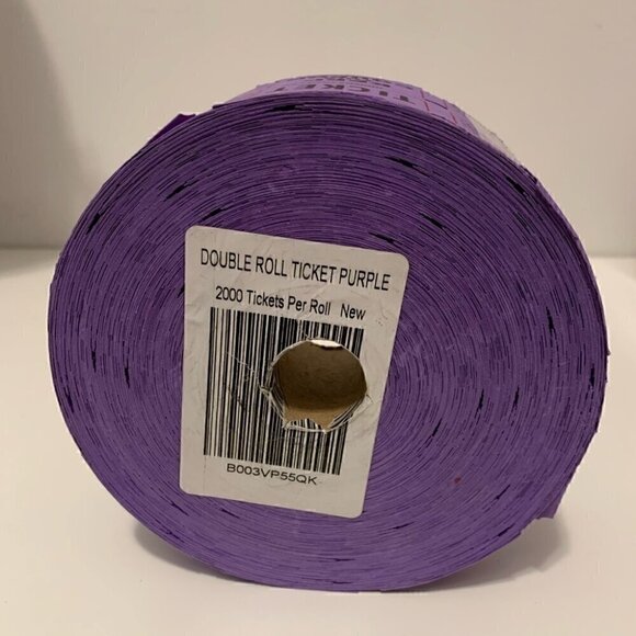 Raffle Double Roll Tickets 2000 pcs NWT - Picture 4 of 5